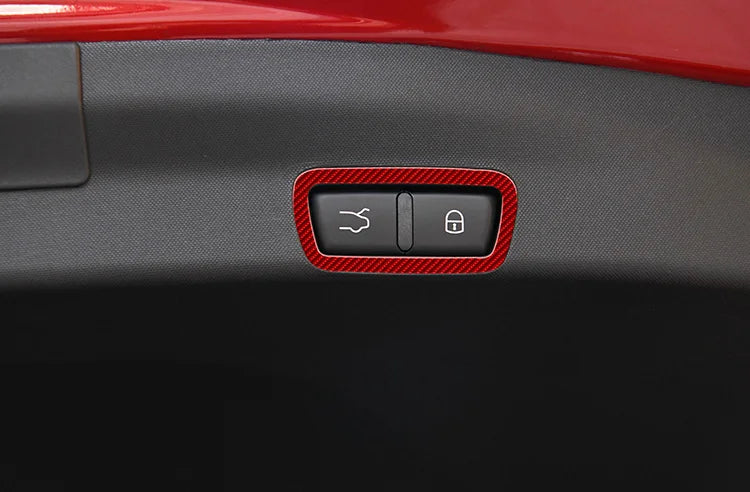 アルファロメオ ステルヴィオ トランク電動スイッチカバー カーボン 内装