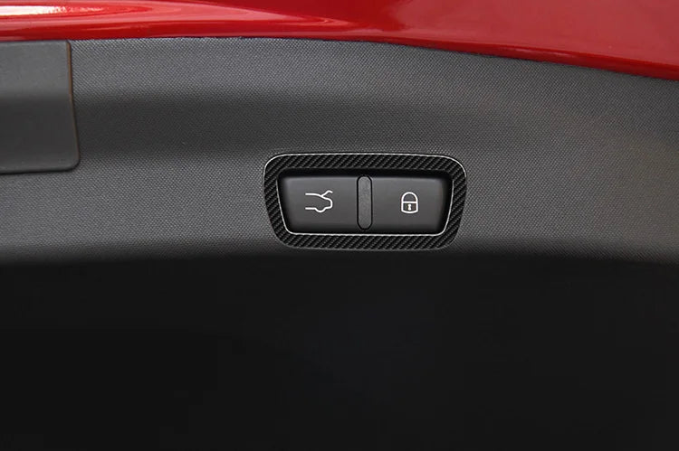 アルファロメオ ステルヴィオ トランク電動スイッチカバー カーボン 内装