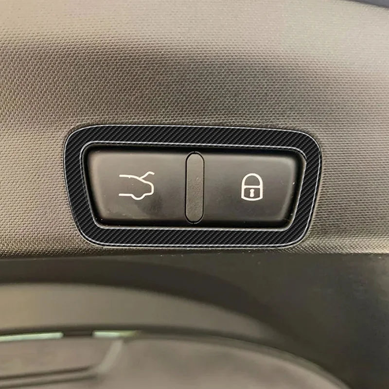 アルファロメオ ステルヴィオ トランク電動スイッチカバー カーボン 内装