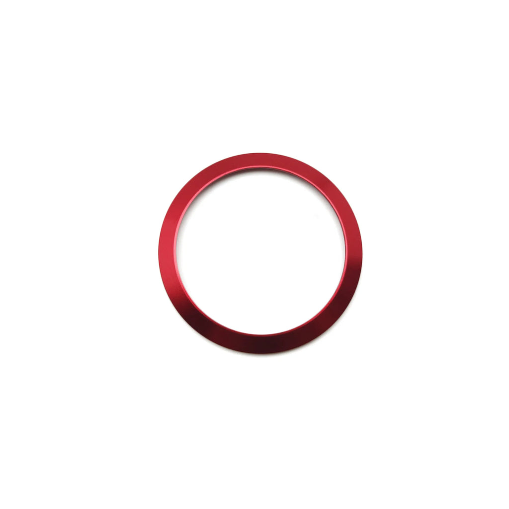 アルファロメオ ステルヴィオ フロントエアコン吹き出し口リング 4点セット メタル 内装