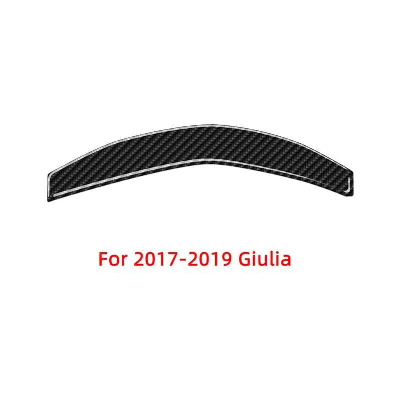 アルファロメオ ジュリア ステアリングトップカバー 2017 - 2021年 カーボン 内装